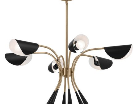 Arcus 39.25  6-Light Chandelier Online Sale