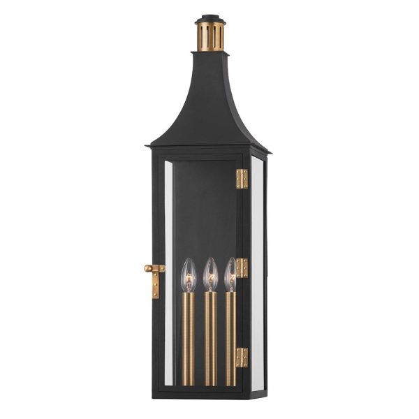 Wes 3-Light Exterior Wall Sconce Fashion