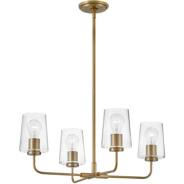 Kline 4-Light Chandelier Online Hot Sale