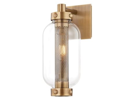 Atwater 1-Light Exterior Wall Sconce Online Hot Sale