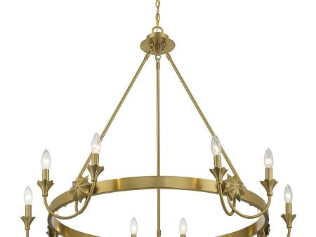 Sullivan 10-Light Chandelier Online now