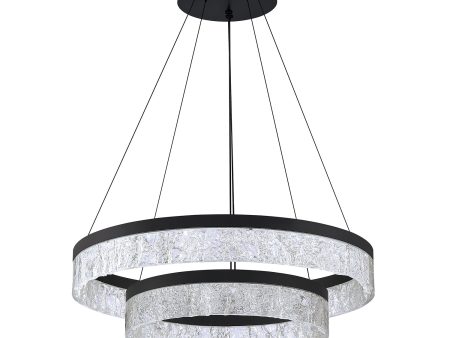 Arctic Ice 2-Tier LED Pendant Discount