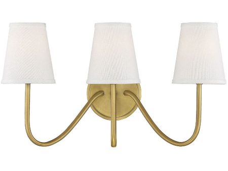 3-Light Wall Sconce For Sale