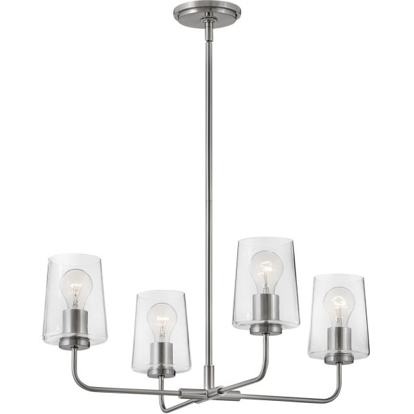 Kline 4-Light Chandelier Online Hot Sale