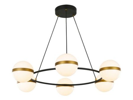 Tagliato 6-Light LED Chandelier Online Hot Sale