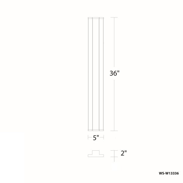 Revels 36  LED Outdoor Wall Light Supply