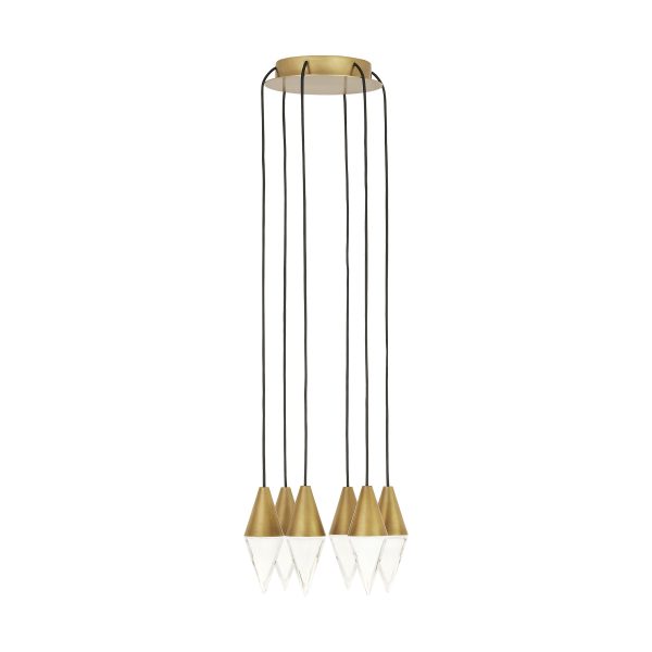 Turret 6 Light Chandelier Hot on Sale