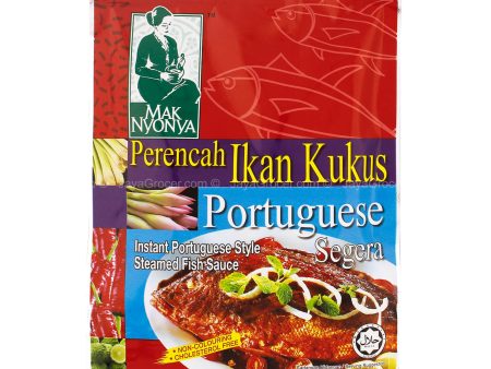 Mak Nyonya Instant Portuguese Style Steamed Fish Sauce 200g For Sale