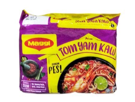 Maggi Perisa Tom Yam Kaw Instant Noodles 88g x 5 Online Sale