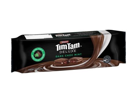 Arnotts Tim Tam Dark Chocolate Mint 175g Cheap