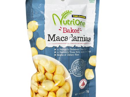 Nutrione Baked Macadamias 75g Supply