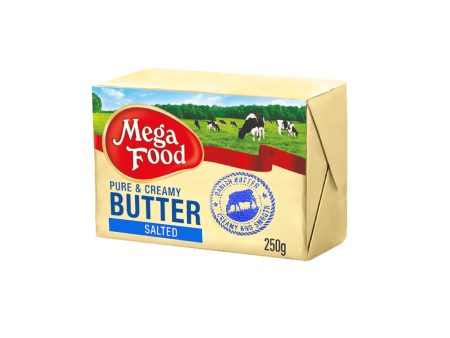 Mega Food Danish Butter Salted 250g For Sale