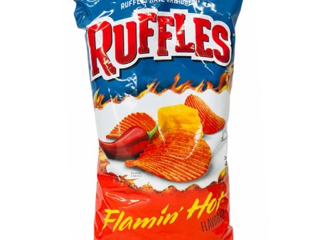 Ruffles Flamin Hot Potato Chips (USA) 184g Fashion