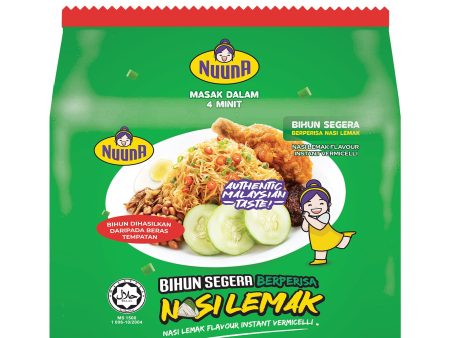 Nuuna Instant Vermicelli Nasi Lemak Flavour 65g x 4 Discount