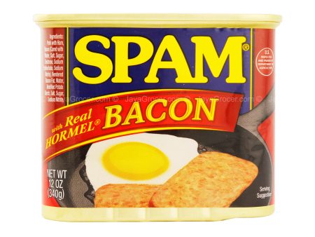 [NON-HALAL] Hormel Spam Luncheon Meat with Bacon 340g For Sale