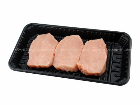 [NON-HALAL] Pork Loin Steak (Local) 300g+ - Sale