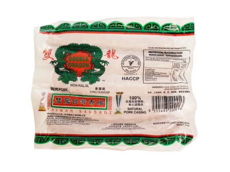 [NON-HALAL] Double Dragon Taiwan Pork Sausage Chilli Flavour 225g on Sale